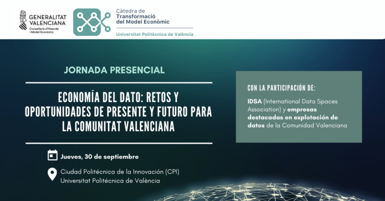 WEBINAR – Economía del dato: retos y oportunidades de presente y futuro para la Comunitat Valenciana