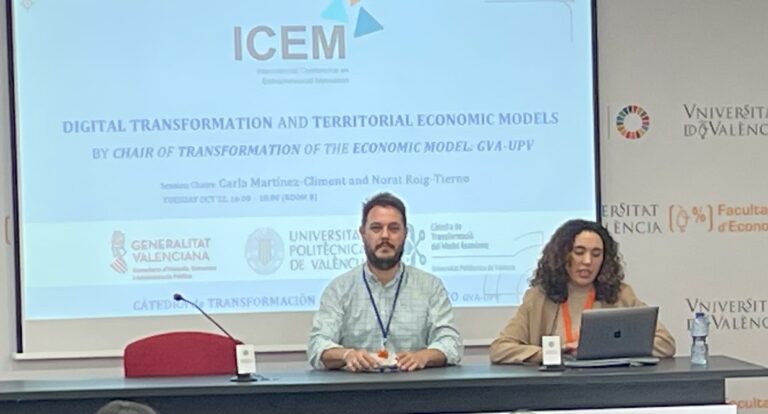 Simposio sobre “Transformación digital y modelos económicos” en el marco del Congreso ICEM organizado por la Cátedra de la UPV